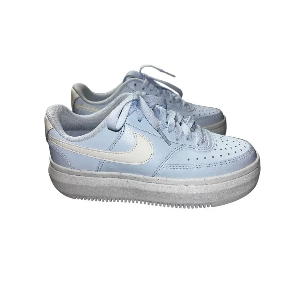 Nike court vision Alta blue size 6